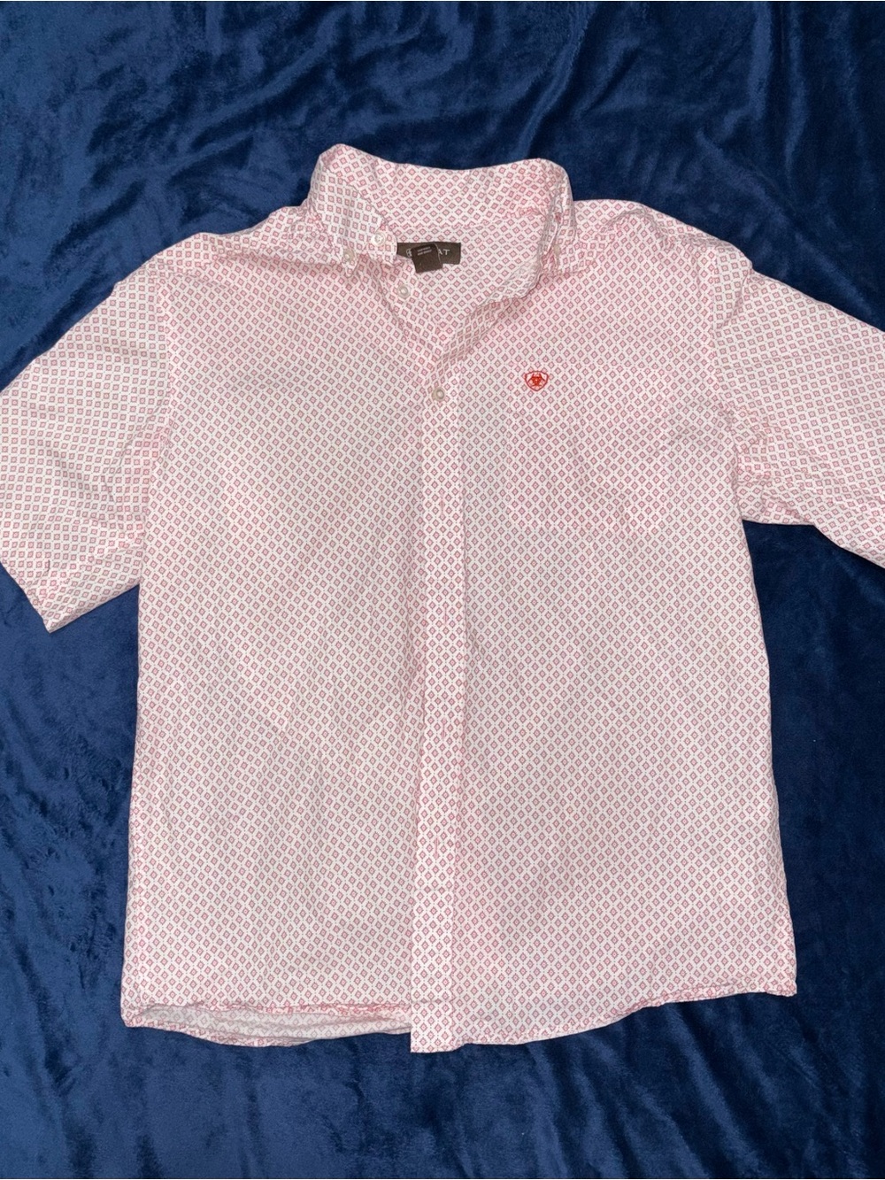 Ariat Men’s Button Up Western Shirt Small